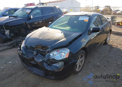 2002 Acura Rsx Type S z USA, uszkodzony, nr VIN JH4DC53092C033841